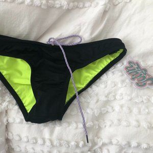 NWT Black Jolyn Midl Bikini Bottom
